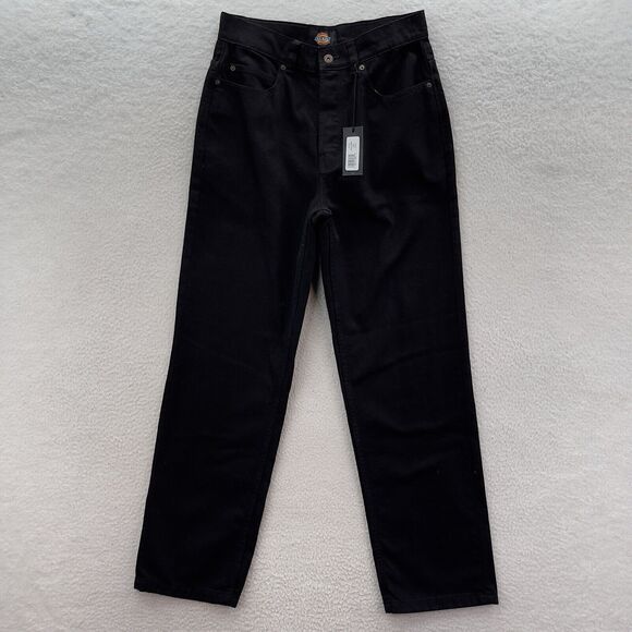 Dickies Other - Dickies Thomasville Denim Jeans Men's 30x32 Black Straight Leg Button Fly Grunge